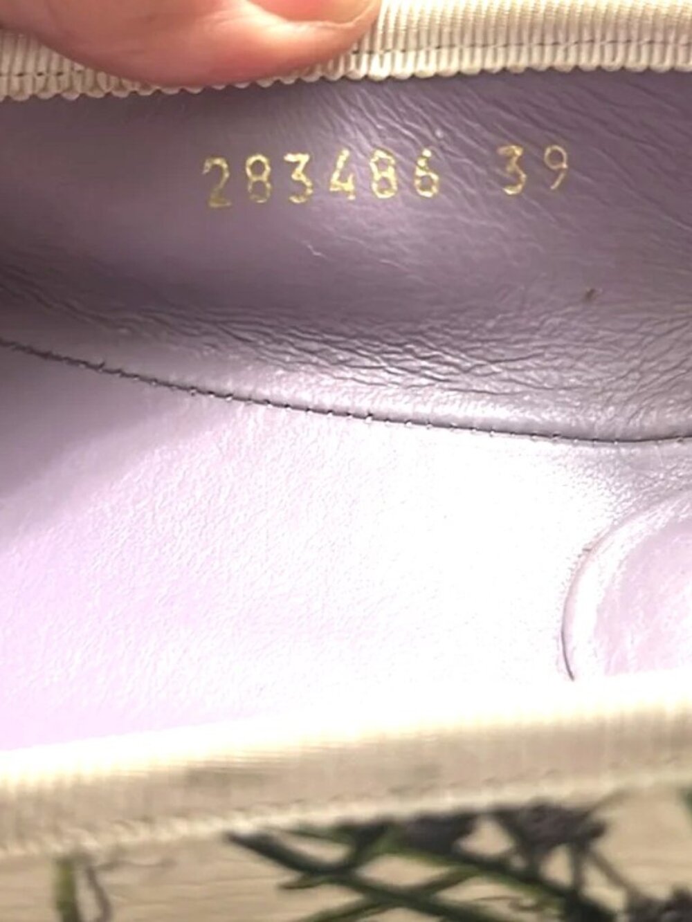 RARE Gucci flora LOGO ballet flats floral 39 or US 8.5 vintage - Picture 8 of 13
